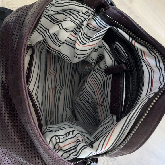 She + Lo Dark Wine Shoulder/Crossbody Bag - Picture 5 of 10